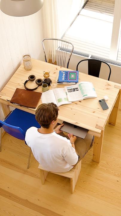 Image du produit Karup Design Tuck Dining Table (75 x 134 x 75 cm)