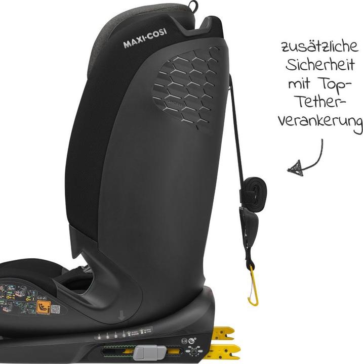 Immagine prodotto Maxi-Cosi Titan Plus i-Size Autentico Nero (Seggiolino per bambini, ECE R129/i-Size Standard)