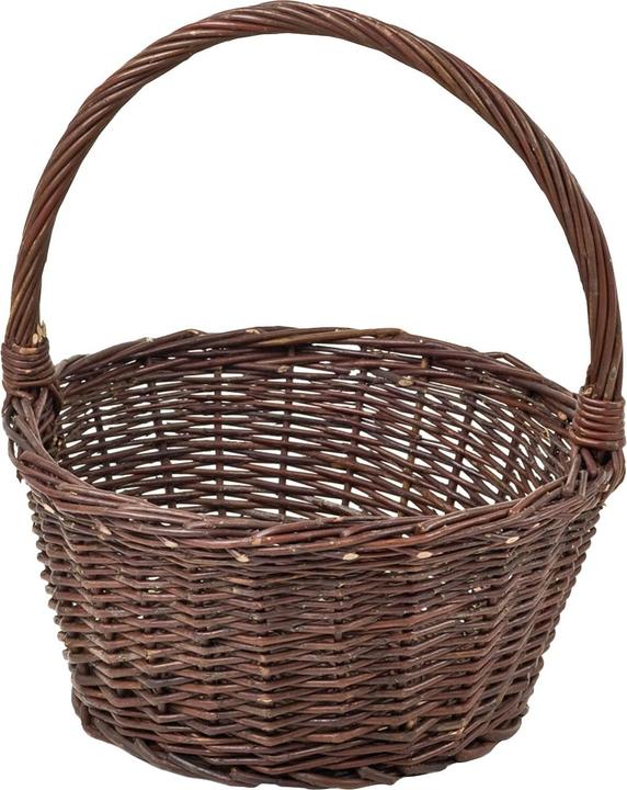 Natura Punto Panier en osier (1 x, 35 x 18 cm)