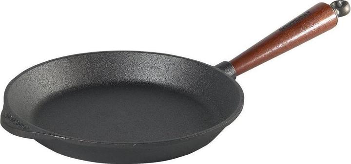 Productafbeelding Skeppshult Gietijzeren Koekenpan 24 cm Beukenhout (24 cm, Koekenpan, Gietijzer)