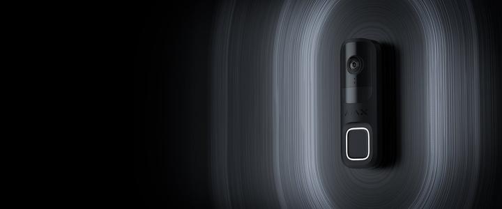 Produktbild Ajax VIDEO DOORBELL/BLACK 66391