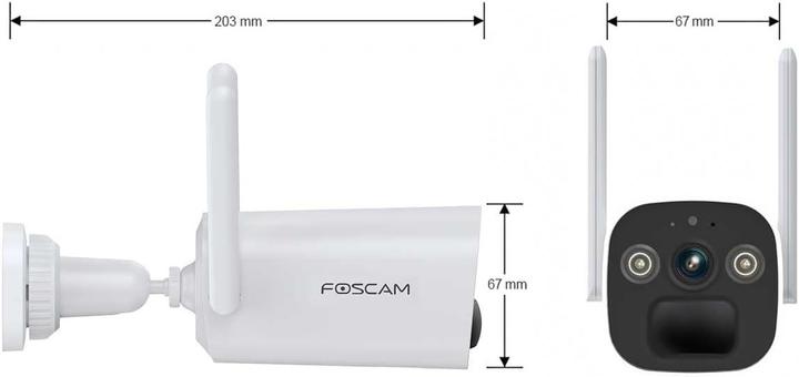 Produktbild Foscam BP4 BP4 WLAN IP Überwachungskamera 2560 x 1440 Pixel (2560 x 1440 Pixels)