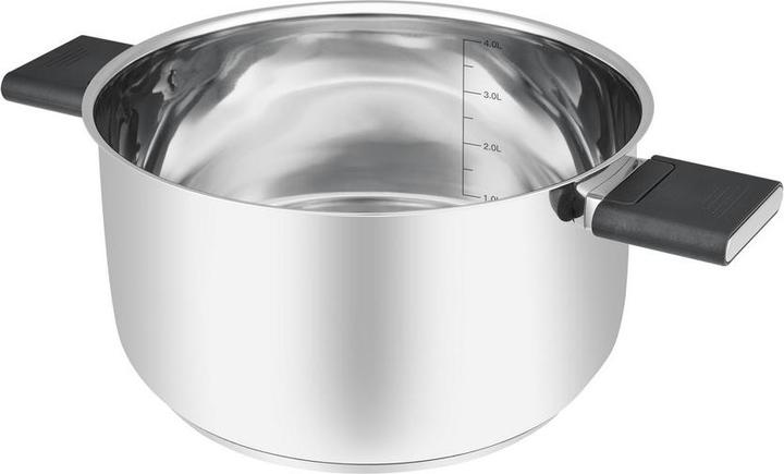 Image du produit Resto CASSEROLE D22CM 4.4L/92204 (Casserole à manche, Acier inoxydable, 22 x 12.50 cm)