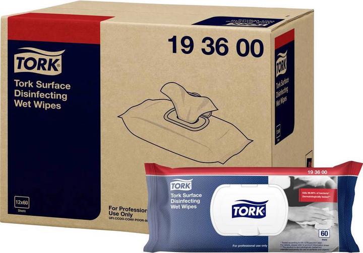 Produktbild Tork 193600 Desinfektionstuch 1 Set
