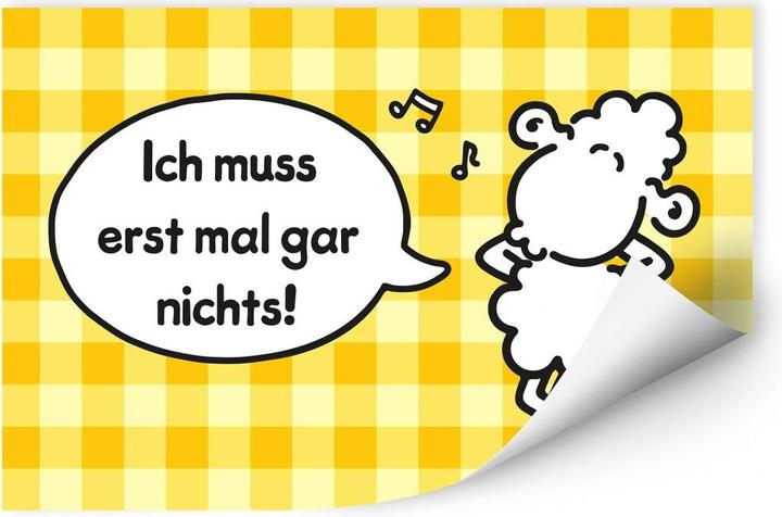 Image du produit Sheepworld Word Heroes Premier rien du tout (150 x 100 cm)