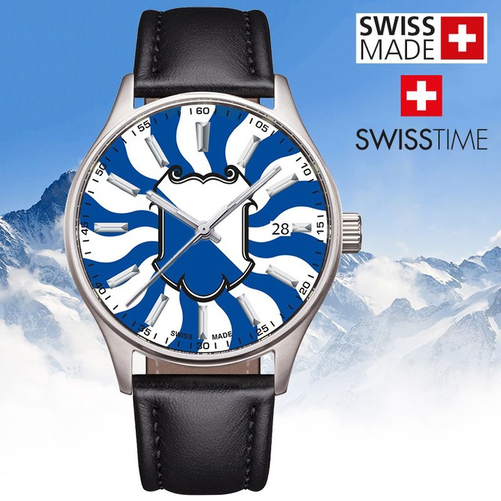Produktbild Keller Fahnen Kantonsuhr Zürich (40 mm)