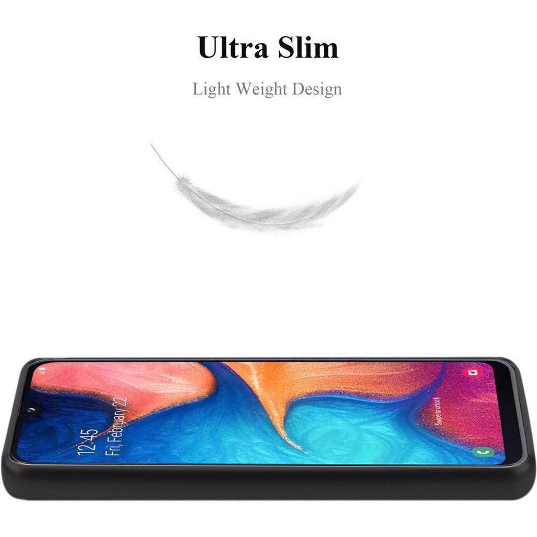 Thumbnail - Cadorabo TPU Matt Metallic Cover (Samsung Galaxy A20e), Smartphone Hülle, Schwarz