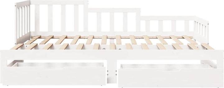 Produktbild vidaXL ausziehbares Tagesbett