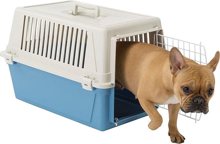 Produktbild Ferplast Atlas 20 EL - Pet carriage, blue (Katze, Hund, Faltbar)