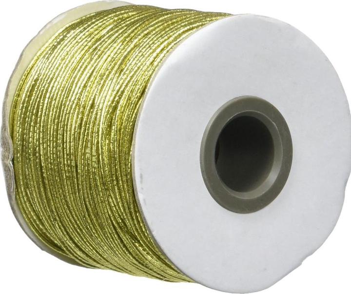 Immagine prodotto Creativ Company Cordone elastico 1 mm oro, 100 m