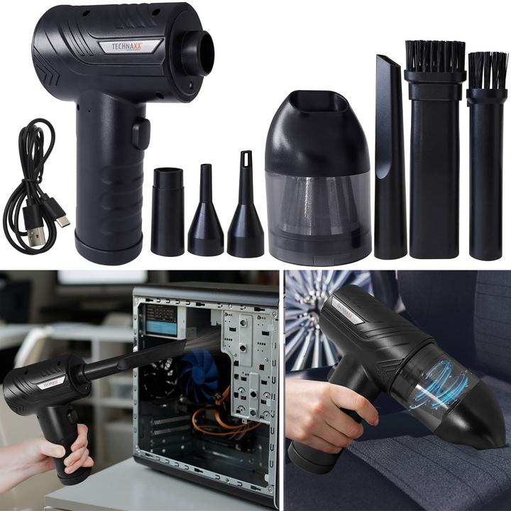 Actual product image Technaxx Battery dust blower, TX-294