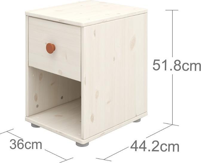Image du produit Flexa Commode Classic avec 1 tiroir (44.50 x 36 x 51.80 cm)