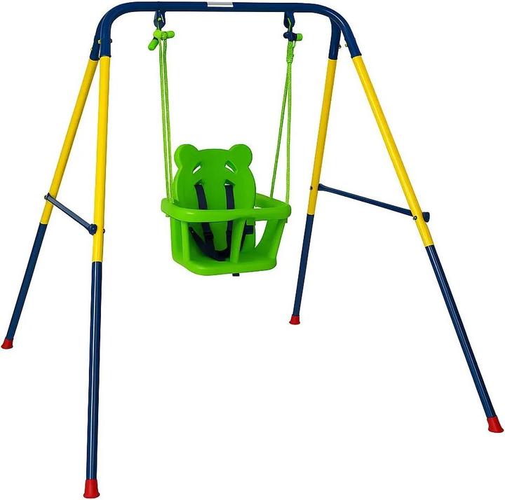 Immagine prodotto Extralink Schwarzwald Rahmenschaukel, Babyschaukel für Kleinkinder 116x140x123cm
