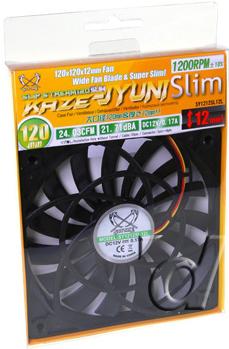 Actual product image Scythe Slip Stream 120 Slim Case Fan (120 mm, 1 x)