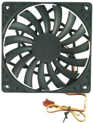 Actual product image Scythe Slip Stream 120 Slim Case Fan (120 mm, 1 x)