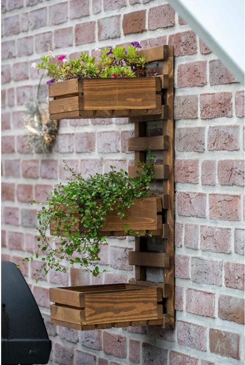 Image du produit Dobar 3-stufige Blumenleiter für die Wandmontage