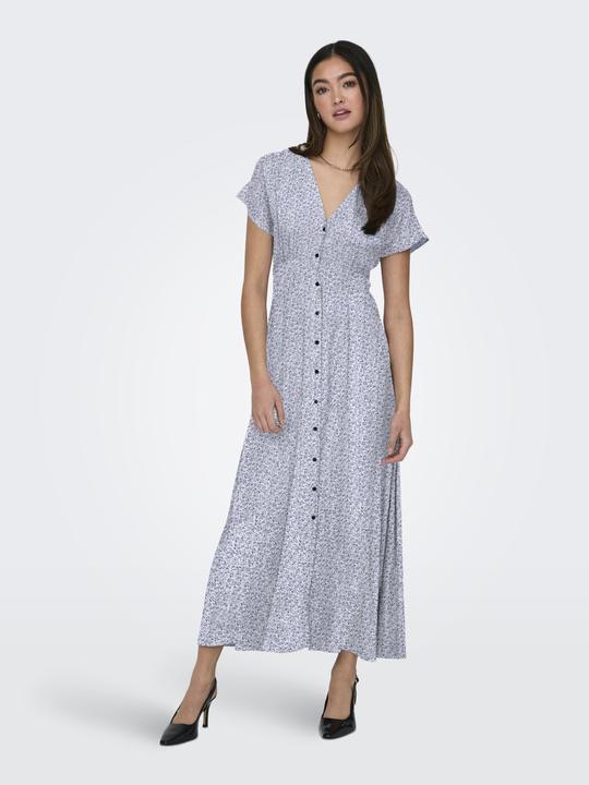 Image du produit Only Normal geschnitten V-Ausschnitt Langes Kleid Kleid (XS)