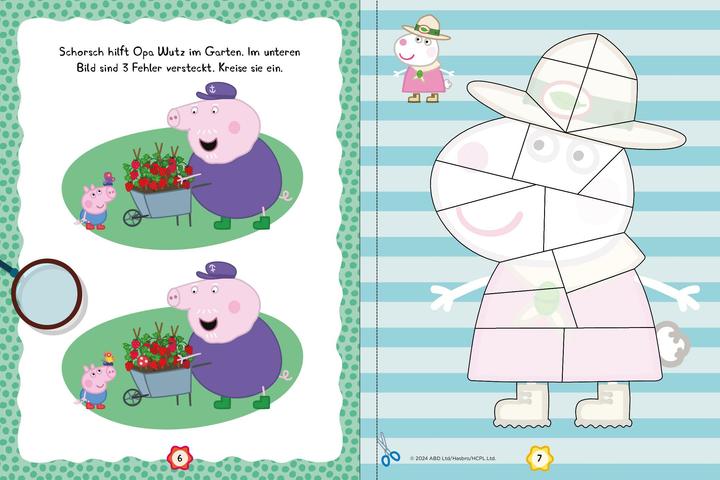 Produktbild Peppa Pig Meine Sticker-Bilder. Puzzeln mit Stickern