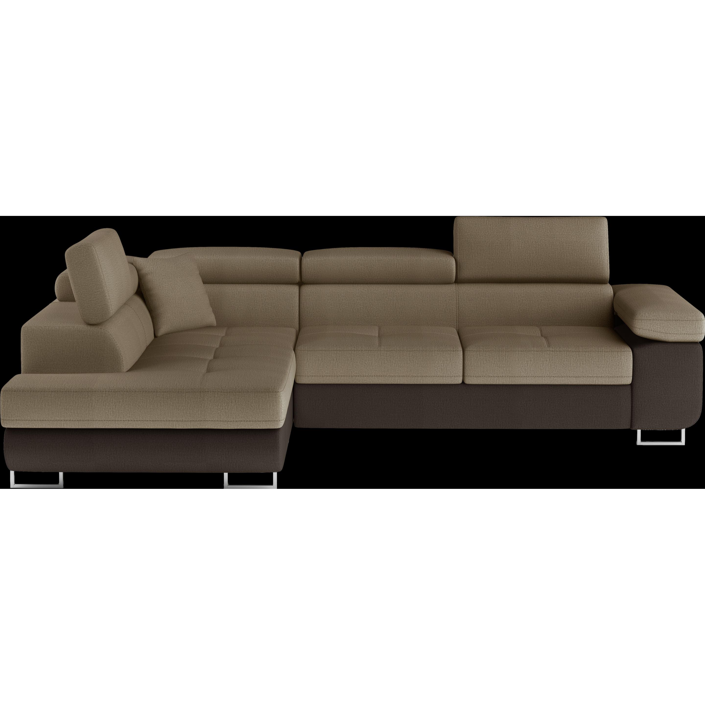 ELTAP, Sofa, Anton (Ecksofa, 4-Sitzer, Bettsofa)