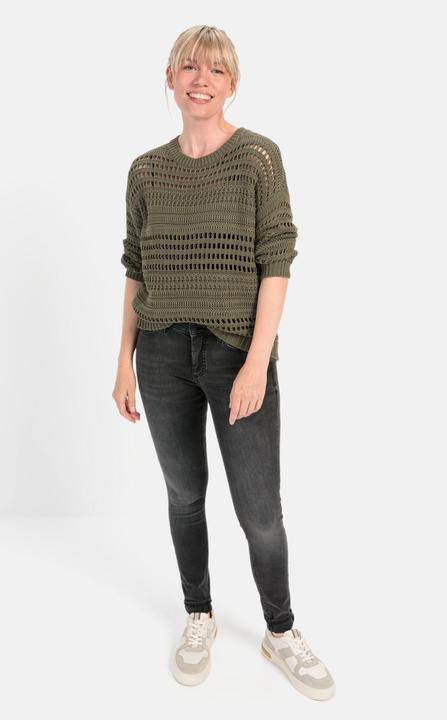 Produktbild Camel Active Pullover mit Lochstrickmuster (XS)