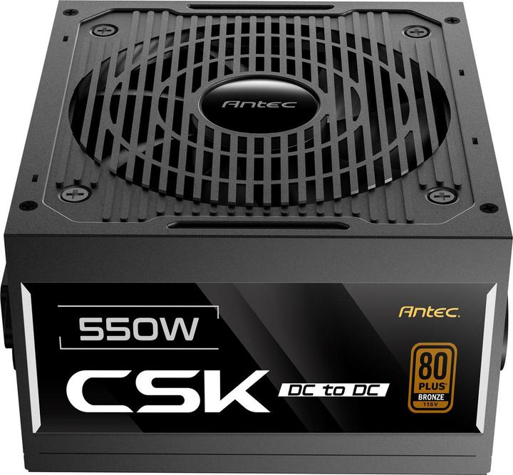 Actual product image Antec 550W CSK550DC EC 80+ BRONZE ATX (550 W)