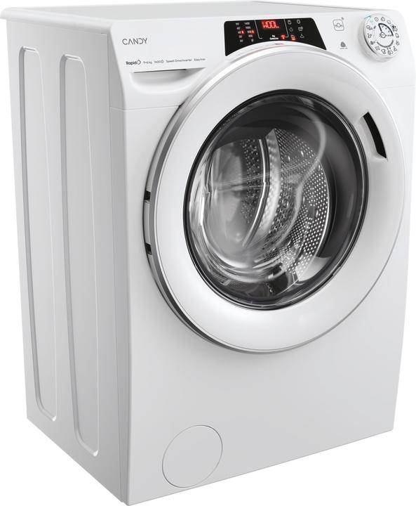 Actual product image Candy Rapidα ROW4964DWMST1-S washer-dryer Free installation Front loading White D