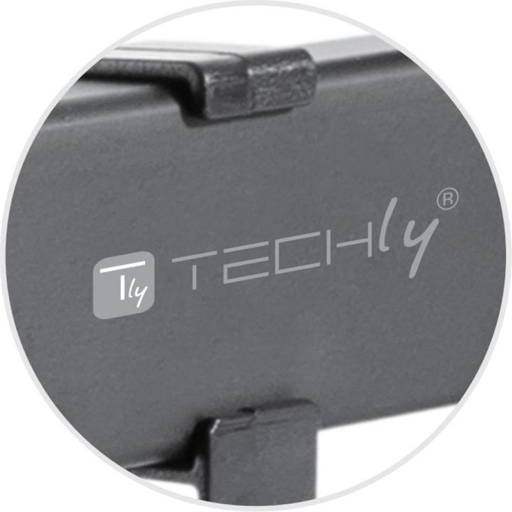 Image du produit Techly Support mural pour LCD TV LED 13-42", FullMotion, 3 articulations, noir (Mur, 20 kg, 13" - 42")