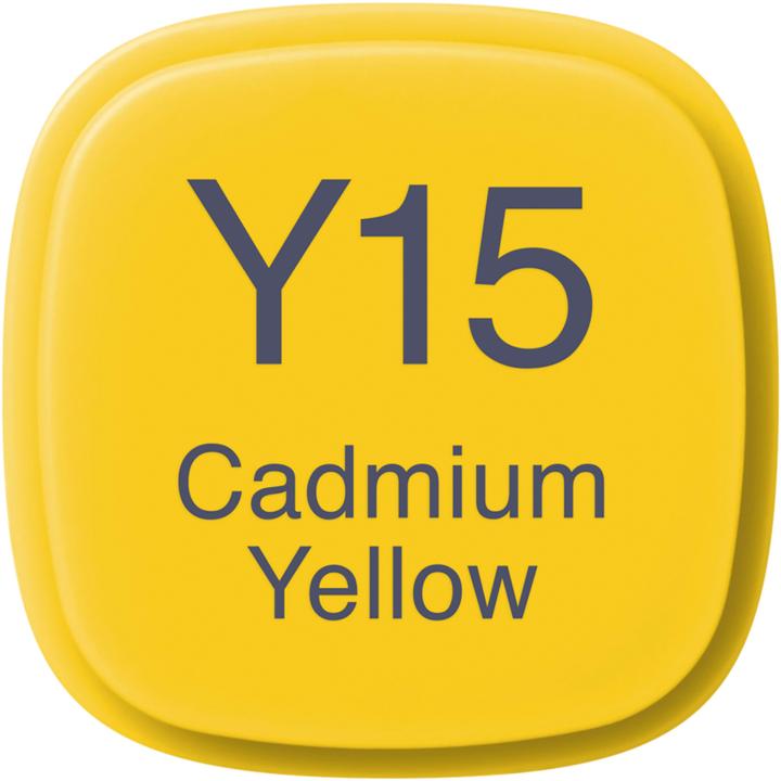 Actual product image Copic Graphic marker Classic type Y - 15 (Y15 - Cadmium Yellow, 1 x)