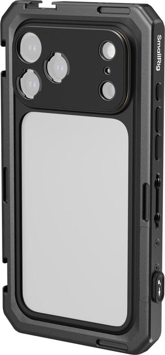 Produktbild SmallRig Käfig-Kit für iPhone 17 Pro: Mobiles Dual-Handheld-Telefonkäfig-Kit - Basiskäfig (Cage)