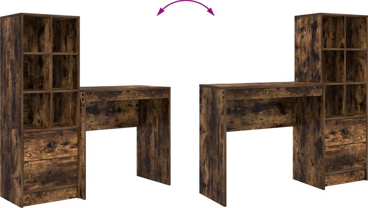 Produktbild vidaXL Schreibtisch (40 x 125.50 x 127 cm)