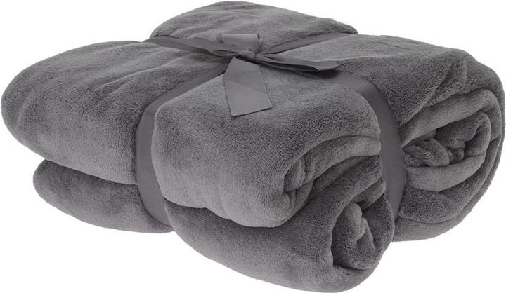 Actual product image Fs-Star Fleece blanket 180x230cm grey (180 x 230 cm)