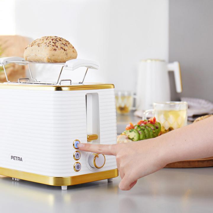 Actual product image Petra PT5032WVDE Palermo 2 slice toaster