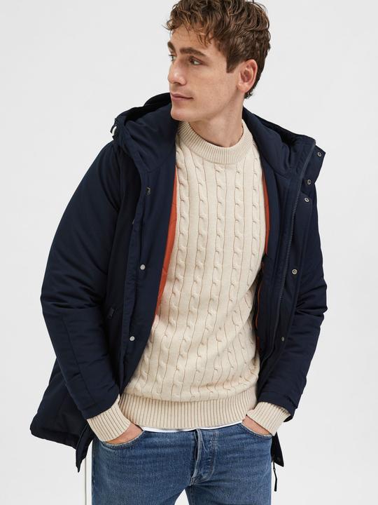 Produktbild Selected Homme Zopfstrick Strickpullover (XL)