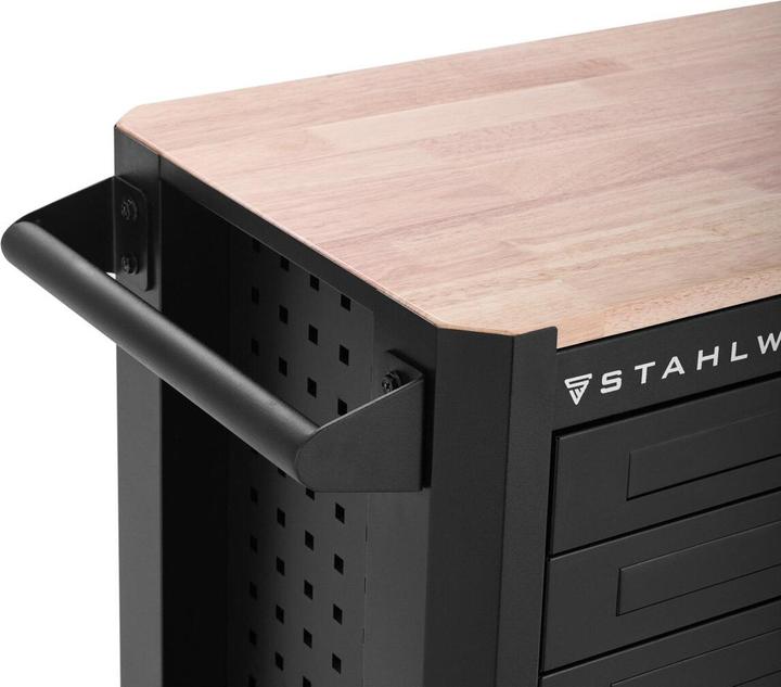 Actual product image Stahlwerk Workshop trolley CROW Tool trolley Assembly trolley 235 tools CrV (235 x)