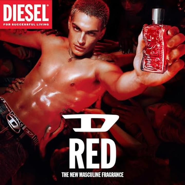Actual product image Diesel D by Red Eau de Parfum (Eau de parfum, 100 ml)
