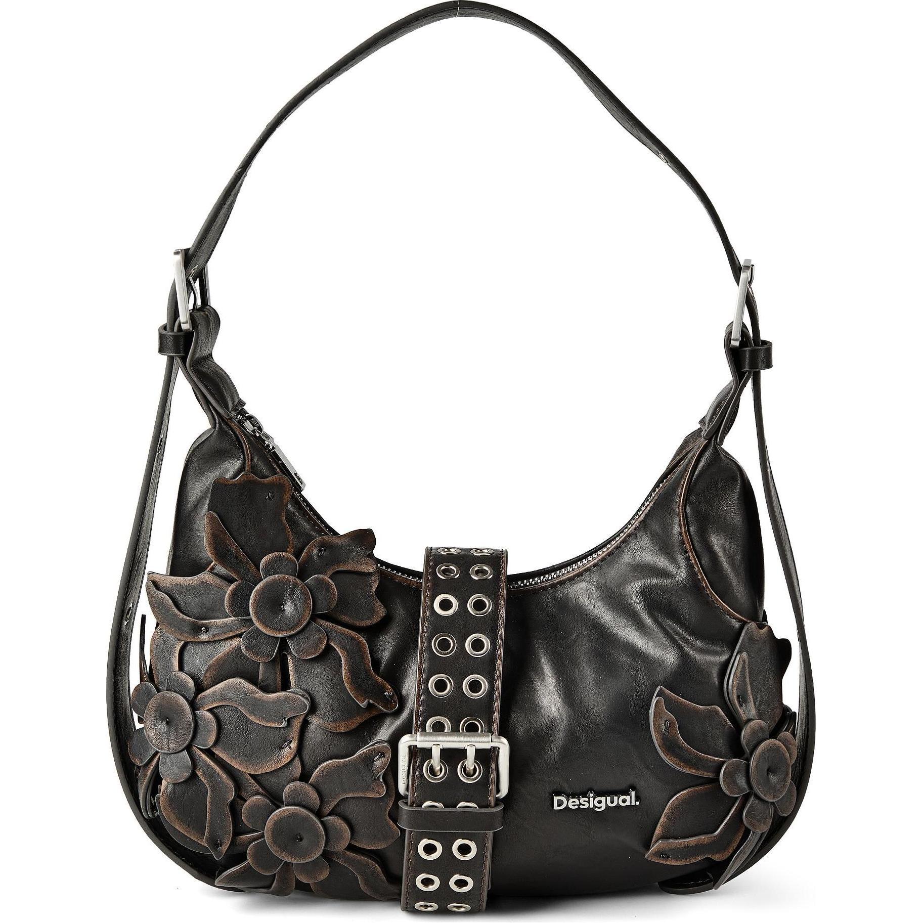 Desigual Donna Marrone Donne, Borsetta, Curio Margo Shoulder Bag,