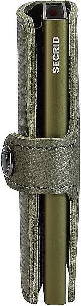 Actual product image Secrid Mini wallet Crisple Mini kelp