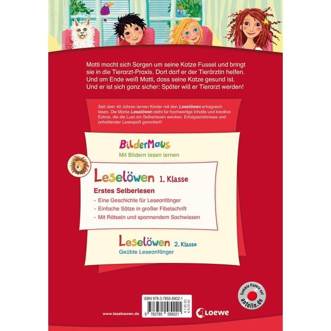 Produktbild Leselöwen 1. Klasse - Ein Tag in der Tierarzt-Praxis (Deutsch, Ann-Katrin Heger, 2018)