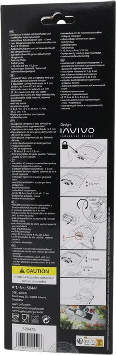 Actual product image GEFU Julienne Violi 2.0