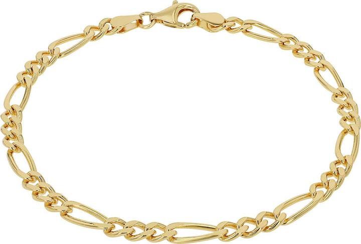 Amor Armband für Damen und Herren, Unisex, 925 Sterling Silber (21 cm, Argent 925)