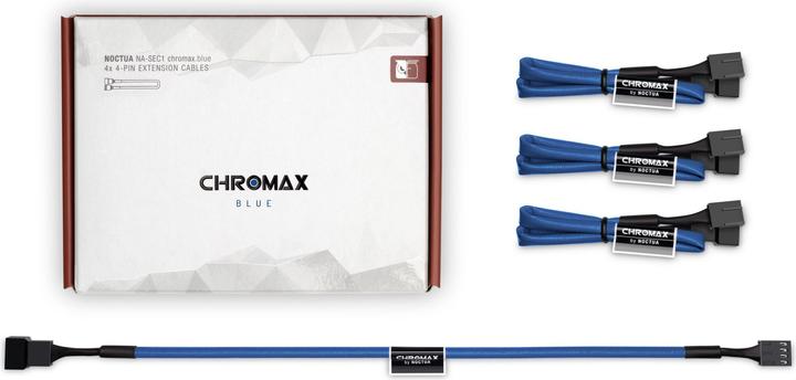 Produktbild Noctua NA-SEC1 chromax.blue Lüfter-Verlängerungskabelset