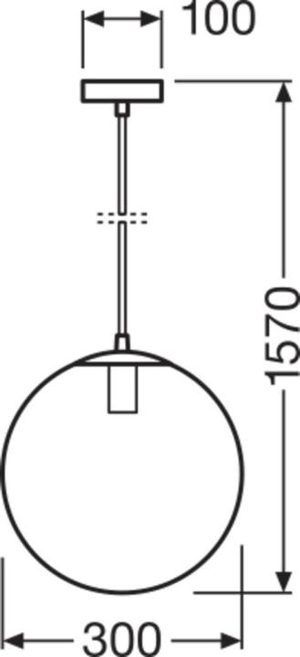 Immagine prodotto Ledvance Ciondolo Vintage 1906 Bubble (E27)