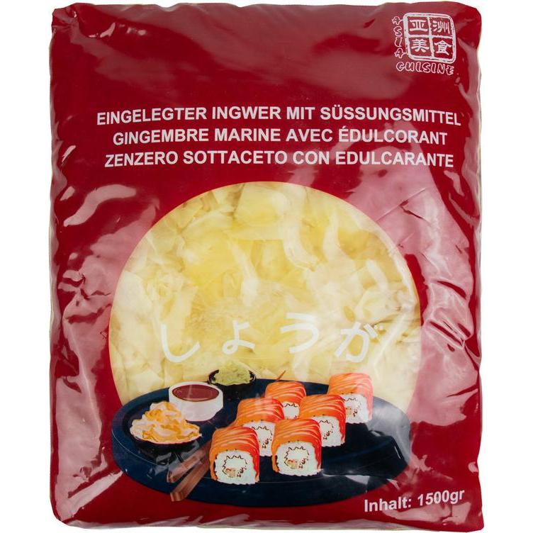 Asia Cuisine Eingelegter Ingwer weiss 1. Qualität - kaufen bei Galaxus Asia Cuisine Eingelegter Ingwer weiss 1. Qualität - kaufen bei Galaxus