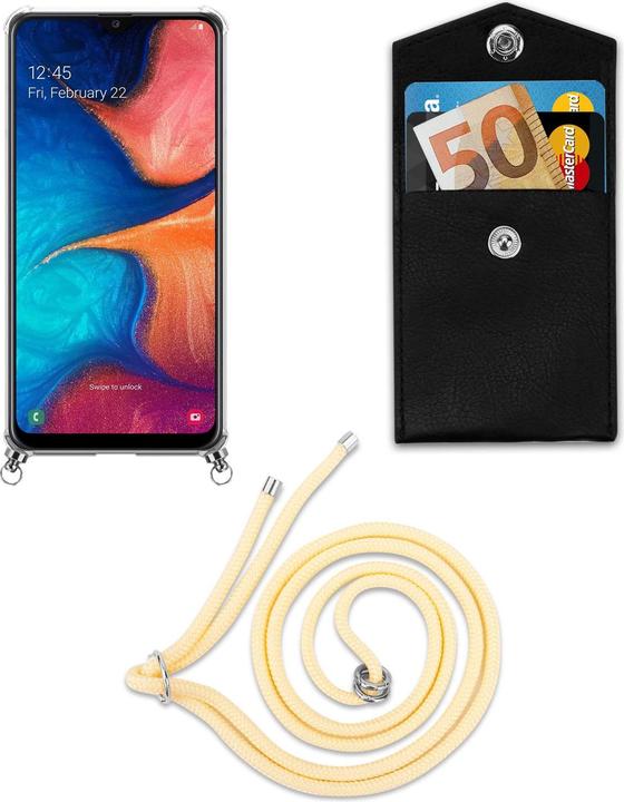 Produktbild Cadorabo TPU Handy Kette SILBER Cover