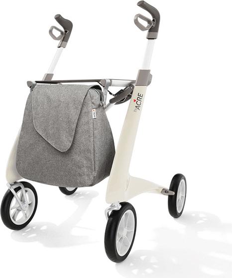 Produktbild Russka Rollator Carbon Ultralight Erdbeerrot