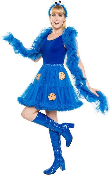 Produktbild Maskworld Die Sesamstrasse Krümelmonster Tutu - für Fasching (One Size)