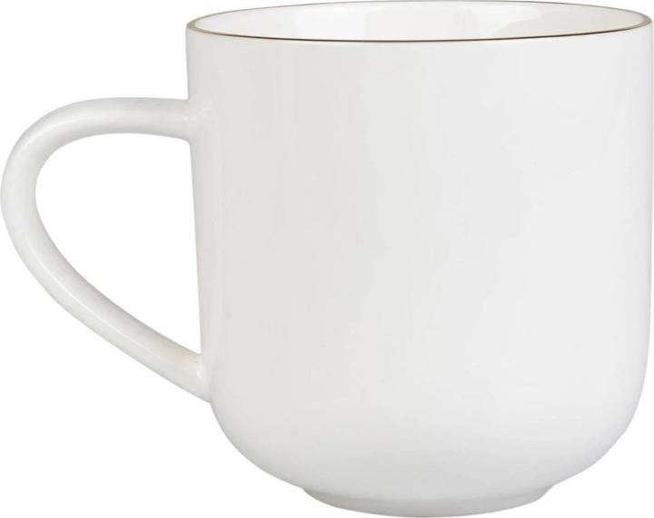 Produktbild Furber Tasse 400 ml, 6 Stück, Weiss/Gold (6 x)