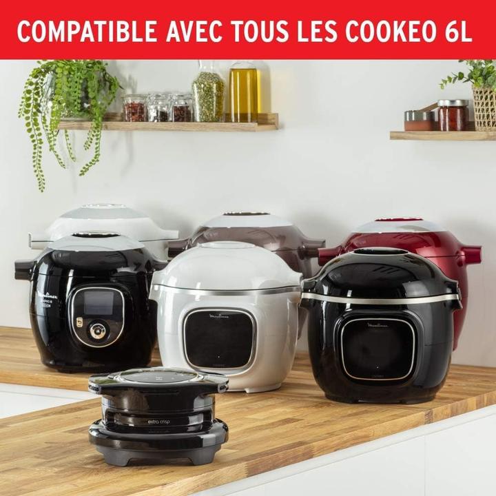 Image du produit Moulinex Extra Crisp (accessoire Cookeo) multicuiseur (EZ1508), Noir