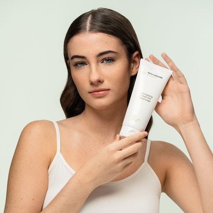 Produktbild InnovaGoods Energetisierende Creme für müde Beine CBD Zencalm 200 ml (Körpercreme, 200 ml)