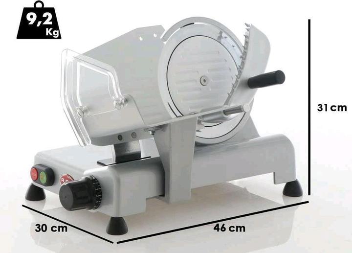 Actual product image RGV Desy AF 220 AM Electric Slicer 140 W Aluminium Grey